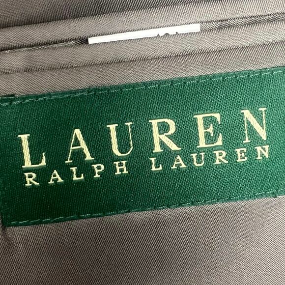 Lauren Ralph Lauren blazer dress jacket mens 46L gray Silk/wool Blend. 46 Long - Picture 3 of 9